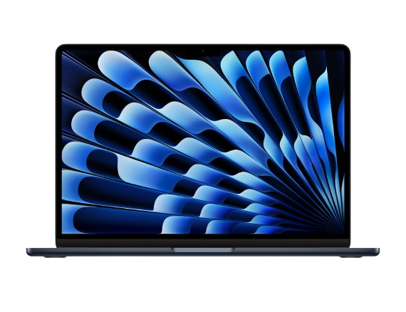 Apple MacBook Air 13 M3, Midnight, 24GB RAM, 512GB, 8 CPU / 10 GPU, (MC8Q4) (2024) бу