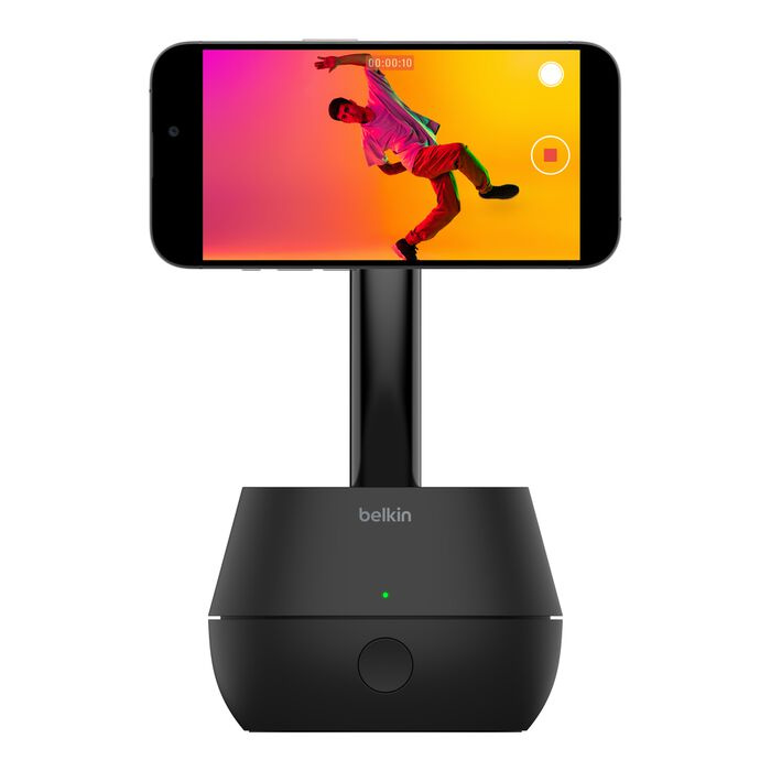 Беспроводная зарядка Belkin Auto-Tracking MagSafe Stand Pro (Black)