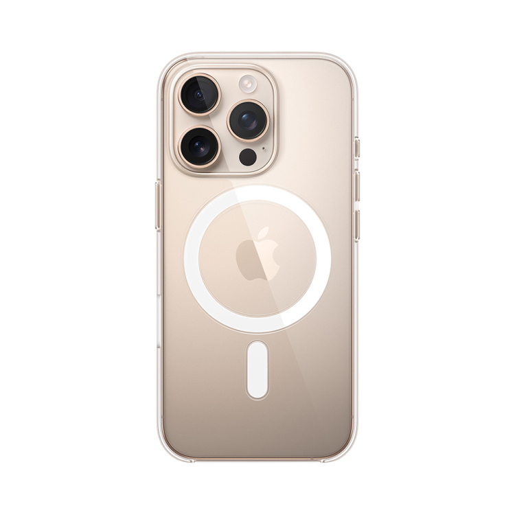 Чохол Apple Clear Case with Magsafe для iPhone 16 Pro (MA7E4) Чохол Apple Clear Case with Magsafe для iPhone 16 Pro (MA7E4)