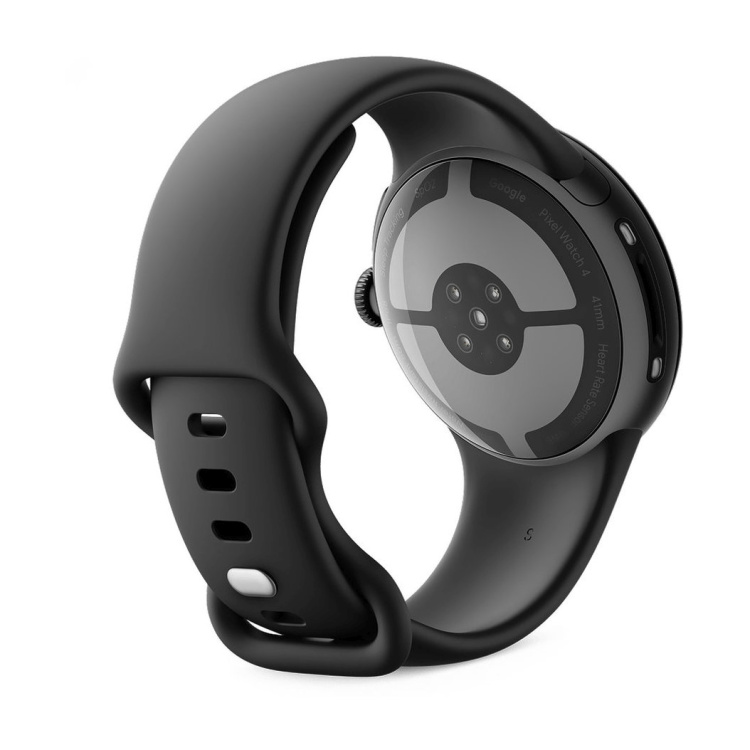 Смарт-годинник Google Pixel Watch 4 45mm Matte Black Aluminum Case / Obsidian Active Band