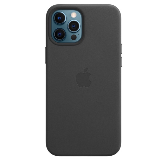 Чохол Smart Leather Case для iPhone 12 Pro Max 1:1 Original (Black)