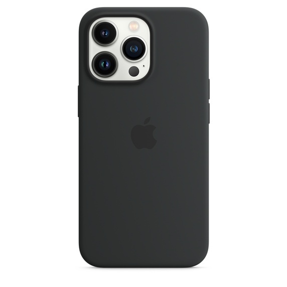 Чехол Apple Silicone Case для iPhone 13 Pro with MagSafe (Midnight)