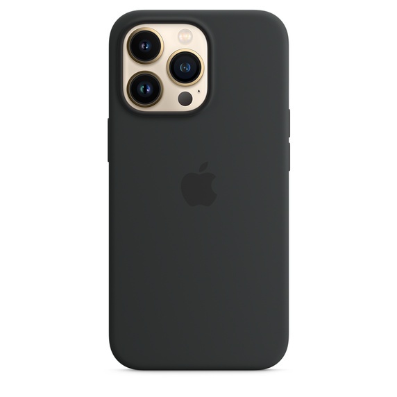 Чохол Apple Silicone Case для iPhone 13 Pro with MagSafe (Midnight) Чохол Apple Silicone Case для iPhone 13 Pro with MagSafe (Midnight)