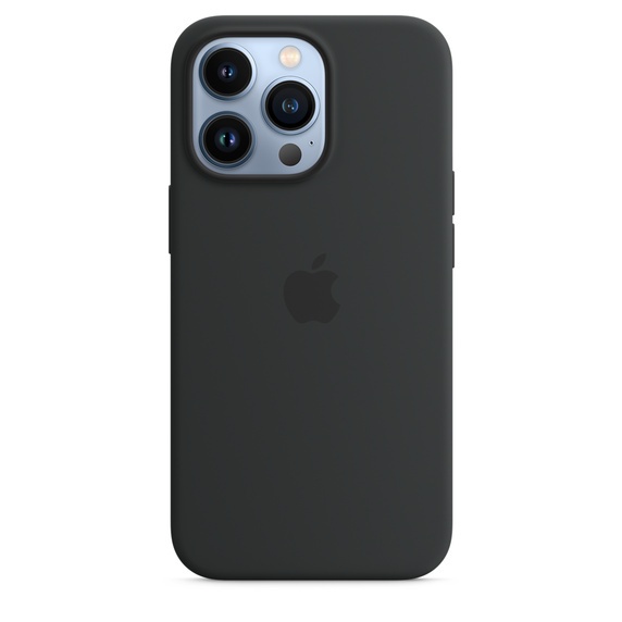 Чохол Apple Silicone Case для iPhone 13 Pro with MagSafe (Midnight) Чохол Apple Silicone Case для iPhone 13 Pro with MagSafe (Midnight)