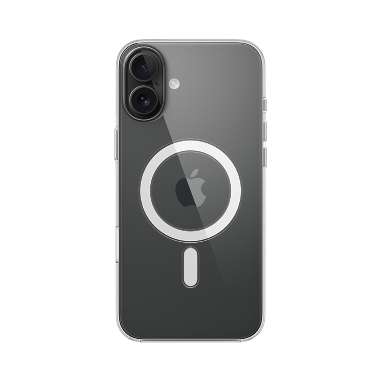 Чохол Apple Clear Case with Magsafe для iPhone 16 Plus (MA7D4) Чохол Apple Clear Case with Magsafe для iPhone 16 Plus (MA7D4)
