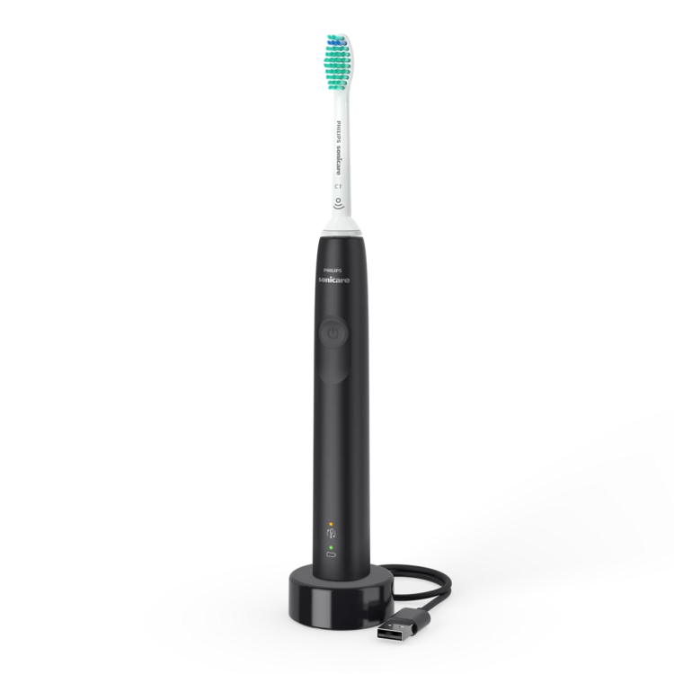 Зубная электрощетка Philips Sonicare 3100 series (Black) (HX3673/14) Зубная электрощетка Philips Sonicare 3100 series (Black) (HX3673/14)