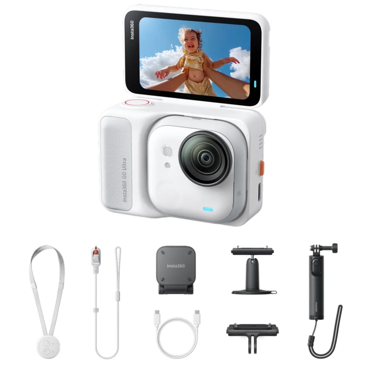 Insta360 GO Ultra Arctic White Creator Bundle (CINSABEA_GOULTRA05) Insta360 GO Ultra Arctic White Creator Bundle (CINSABEA_GOULTRA05)