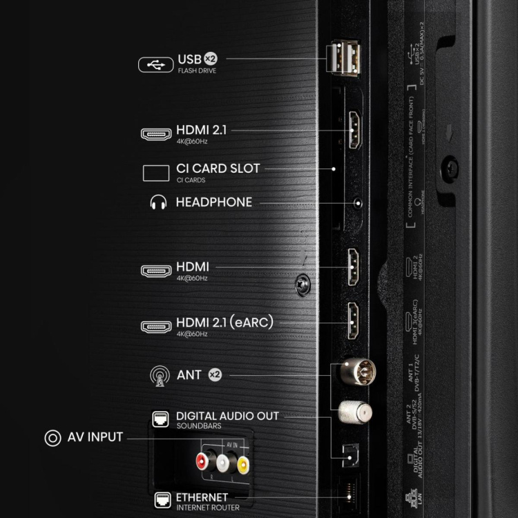 Телевізор Hisense 50 50A6Q (UA) Телевізор Hisense 50 50A6Q (UA)