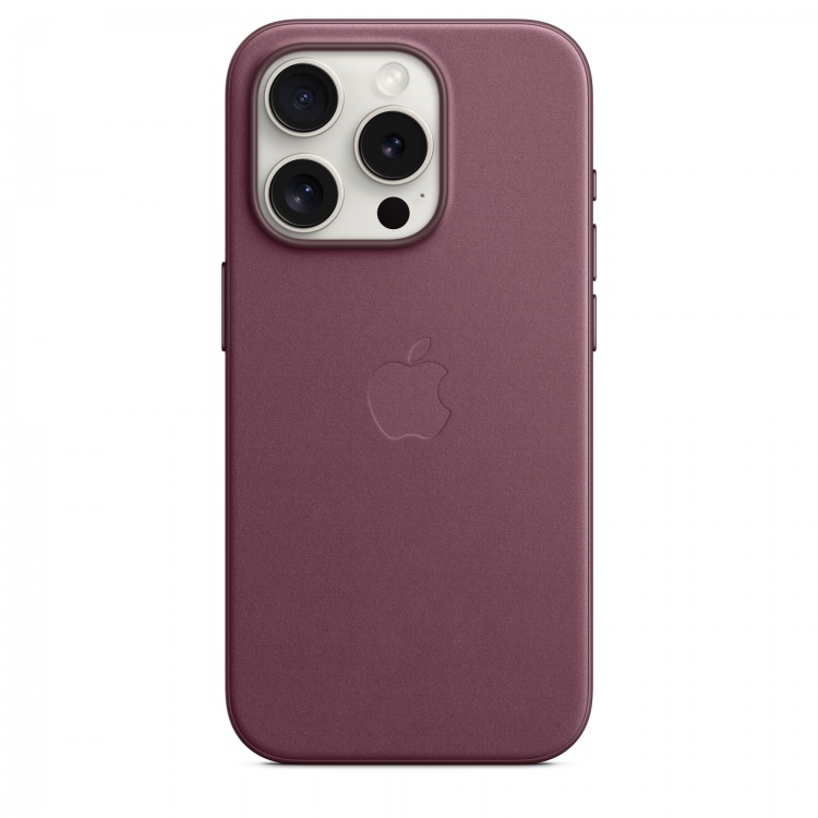 Чехол Apple FineWoven для iPhone 15 Pro with MagSafe (Mulberry)