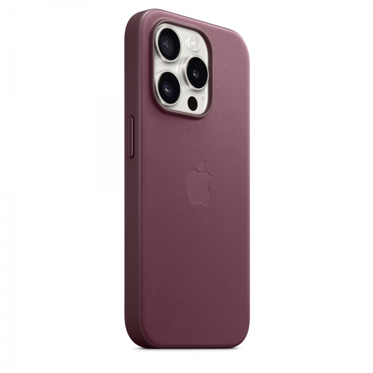 Чохол Apple FineWoven для iPhone 15 Pro with MagSafe (Mulberry)