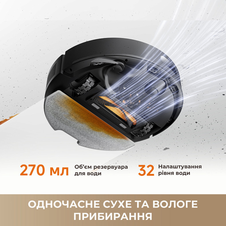 Робот-пилосос Dreame Bot F20 Black (RLF41GA-Bl)