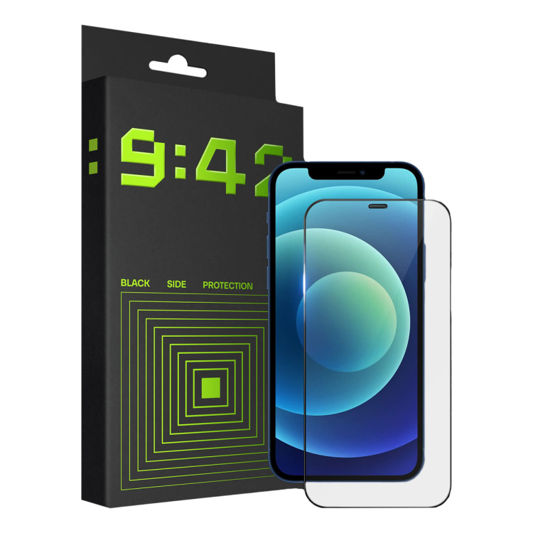 Захисне скло 9:42 BlackSide для iPhone 12 mini