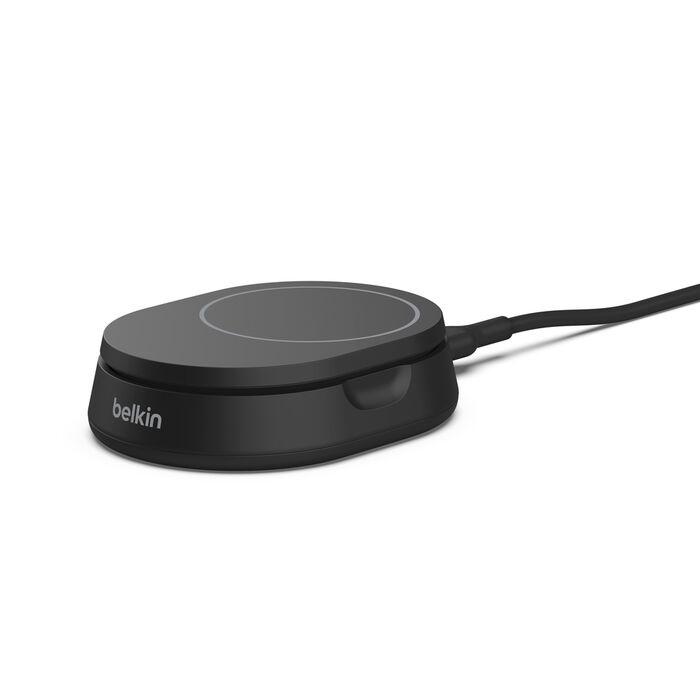 Безпровідна зарядка Belkin 15 Вт Magnetic Stand Qi2 Black (WIA008VFBK)
