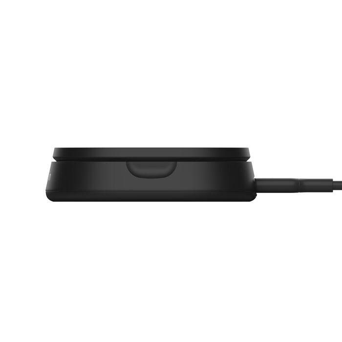 Безпровідна зарядка Belkin 15 Вт Magnetic Stand Qi2 Black (WIA008VFBK)