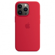 Чохол Apple Silicone Case для iPhone 13 Pro with MagSafe (Red)