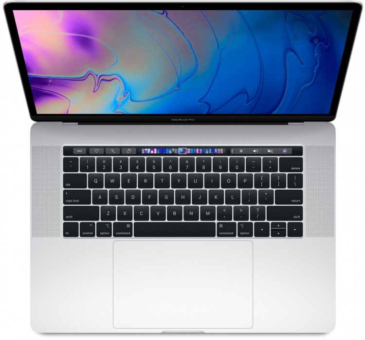 Apple MacBook Pro 15 with Touch Bar and Touch ID Silver MR962 2018
