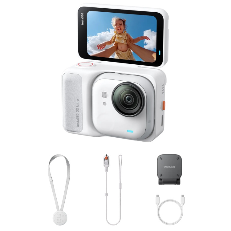 Insta360 GO Ultra Arctic White Standard Bundle (CINSABEA_GOULTRA01) Insta360 GO Ultra Arctic White Standard Bundle (CINSABEA_GOULTRA01)