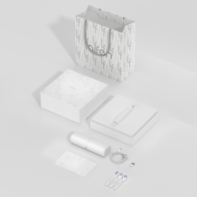 Зубна електрощітка Laifen Wave Gift Set (1TB91-P-EU-WH-001) (White)