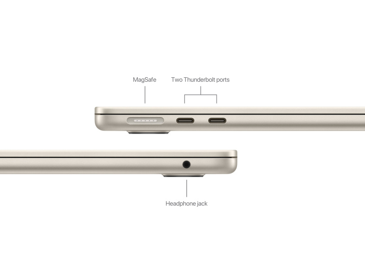 Apple MacBook Air 13“ Starlight M3 24/1TB 10GPU 2024 (Z1BA00161) Apple MacBook Air 13“ Starlight M3 24/1TB 10GPU 2024 (Z1BA00161)