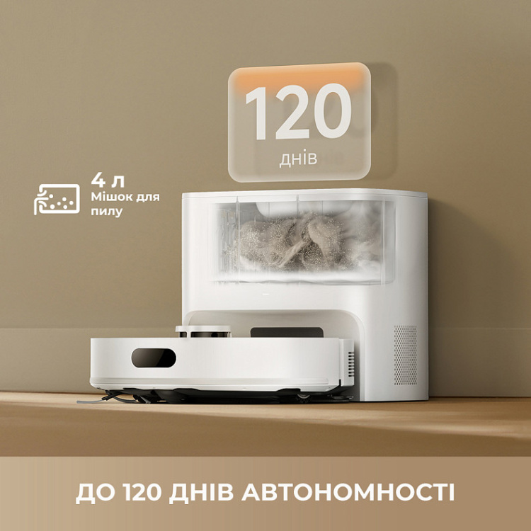 Робот-пилосос Dreame Bot F20 Plus Black (RLF41GD-Bl)