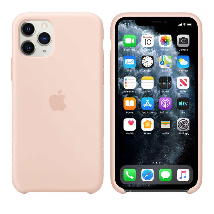 Чохол Apple Original Smart Silicone Case для iPhone 11 Pro (Pink Sand)