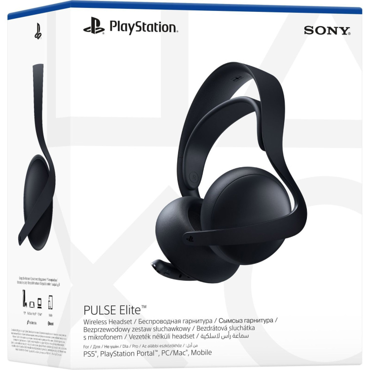 Бездротова гарнітура Sony Pulse Elite (Midnight Black) (1000044486)