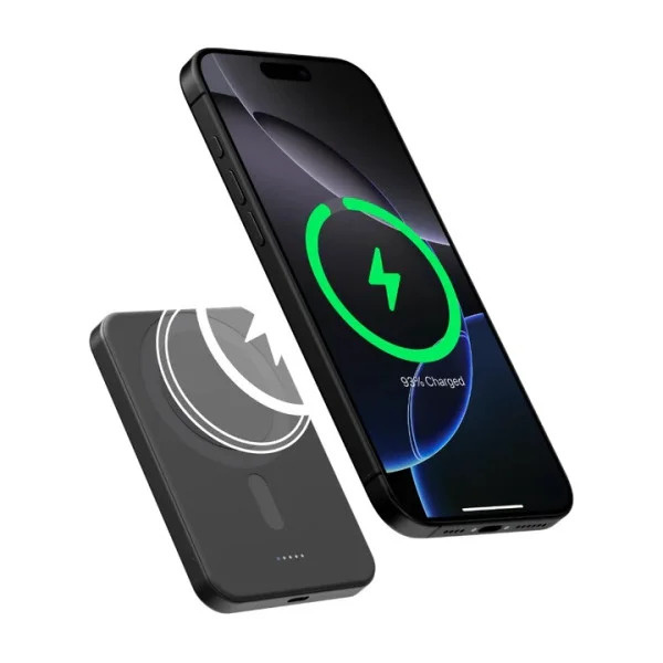 Зарядний пристрій Power Bank Pitaka Aramid Fiber Magnetic Qi2 5000mAh (Moonrise) (PBQ2402)