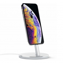 Док-Станція для iPhone Satechi Aluminum Desktop Charging Stand (Silver)