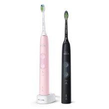 Набор зубных электрощеток Philips Sonicare ProtectiveClean 4500 (Pink/Black) (HX6830/35)