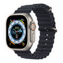 Apple Watch Ultra 49mm Titanium Case with Midnight Ocean Band (MQFK3) бу (Як Новий)
