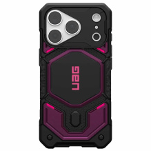 Чехол UAG Monarch Pro MagSafe для iPhone 18 Pro (Deep Purple Synth) (114569114I4I)