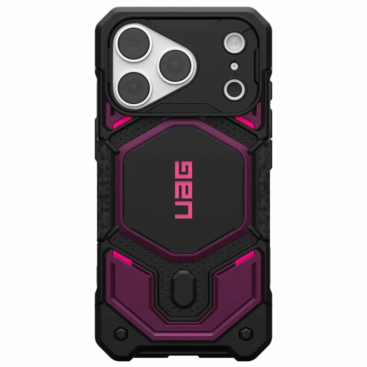 Чехол UAG Monarch Pro MagSafe для iPhone 18 Pro (Deep Purple Synth) (114569114I4I) Чехол UAG Monarch Pro MagSafe для iPhone 18 Pro (Deep Purple Synth) (114569114I4I)