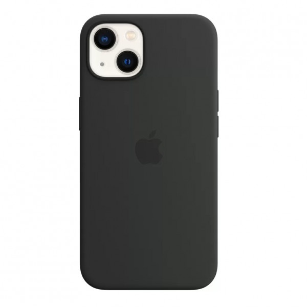 Чехол Apple Silicone Case для iPhone 14 with MagSafe (Midnight)