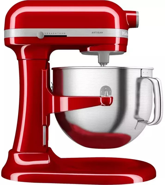 Планетарний міксер KitchenAid Artisan 6,6 л 5KSM70SHXEER Red (UA)