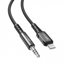 Аудіо кабель Acefast C1-06 Lightning to 3.5mm (Black)