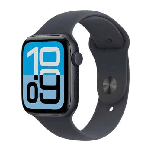 Apple Watch SE 3 GPS, 40mm Midnight Aluminum Case with Midnight Sport Band - S/M (MEH94) бу