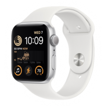 Apple Watch SE 2 40mm Silver Aluminium Case with White Sport Band (MNJV3) бу