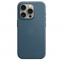 Чехол Apple FineWoven для iPhone 15 Pro with MagSafe (Pacific Blue)