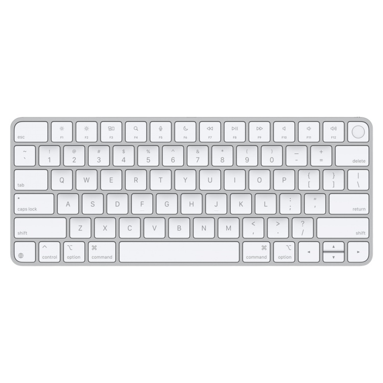 Клавиатура Apple Magic Keyboard with Touch ID for Mac models with Apple silicon USB–C (White) (2024) (MXCK3)