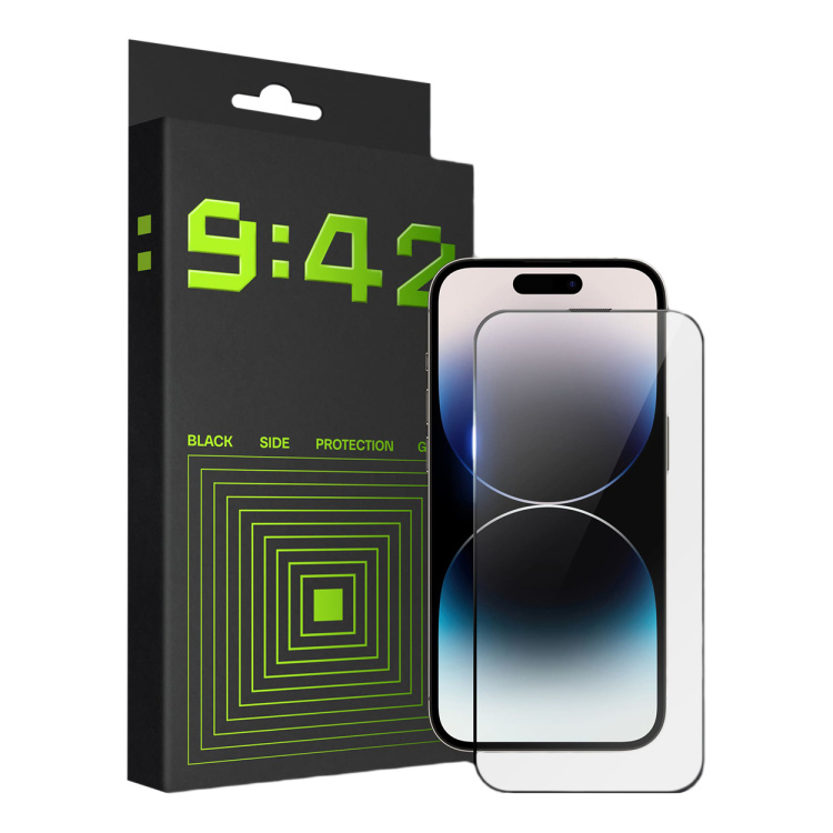 Защитное стекло 9:42 BlackSide для iPhone 14 Pro Защитное стекло 9:42 BlackSide для iPhone 14 Pro
