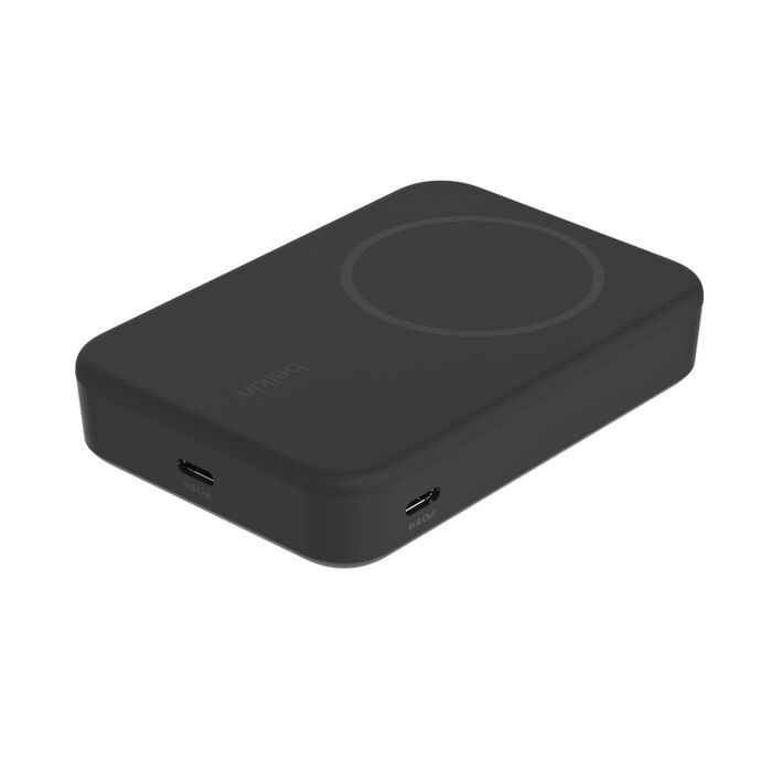 Зарядное устройство Power Bank Belkin 10000mAh 15W, MagSafe Qi2 (BPD008BTBK)