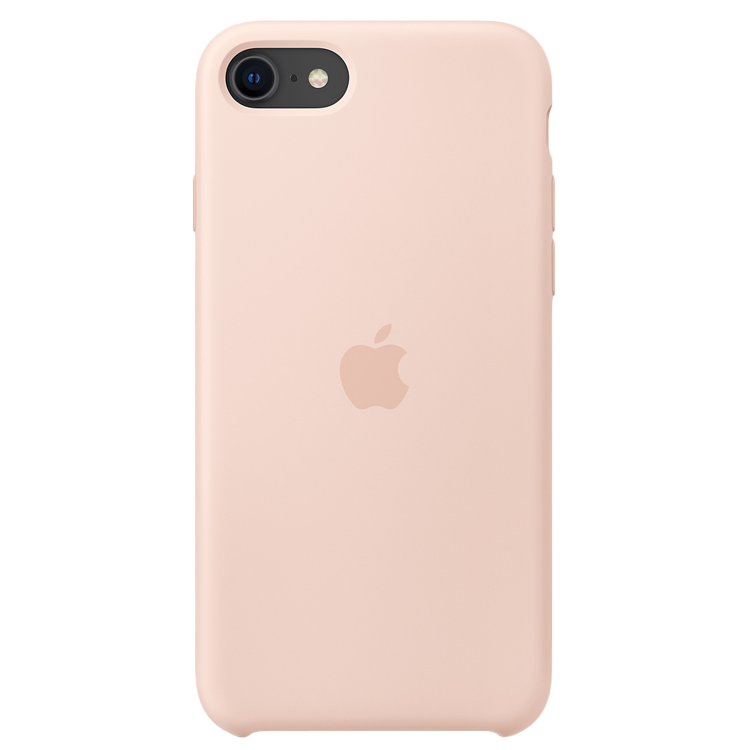 Чехол Smart Silicone Case для iPhone SE2 Original (FoxConn) (Pink Sand)
