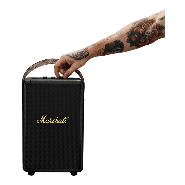 Акустика Marshall Portable Speaker Tufton Black and Brass (1005924) Акустика Marshall Portable Speaker Tufton Black and Brass (1005924)