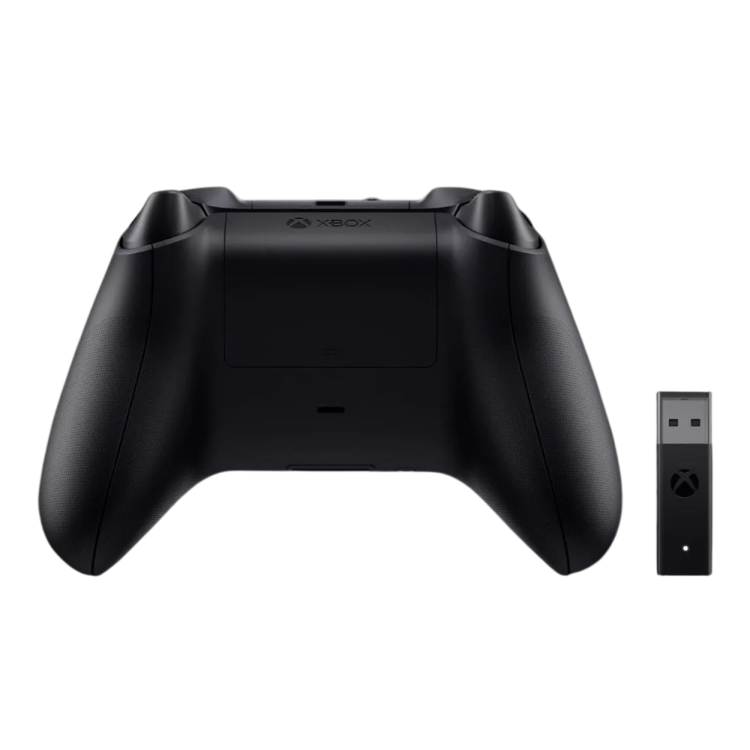 Геймпад Microsoft Xbox Series X/S Wireless Controller Carbon Black + Wireless Adapter