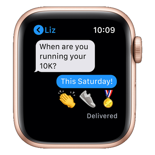 Apple Watch SE GPS 40mm Gold Aluminium Case with Starlight Sport Band (MKQ03) бу
