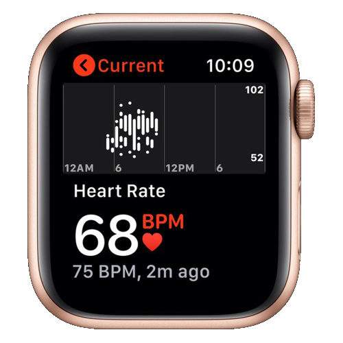 Apple Watch SE GPS 40mm Gold Aluminium Case with Starlight Sport Band (MKQ03) бу