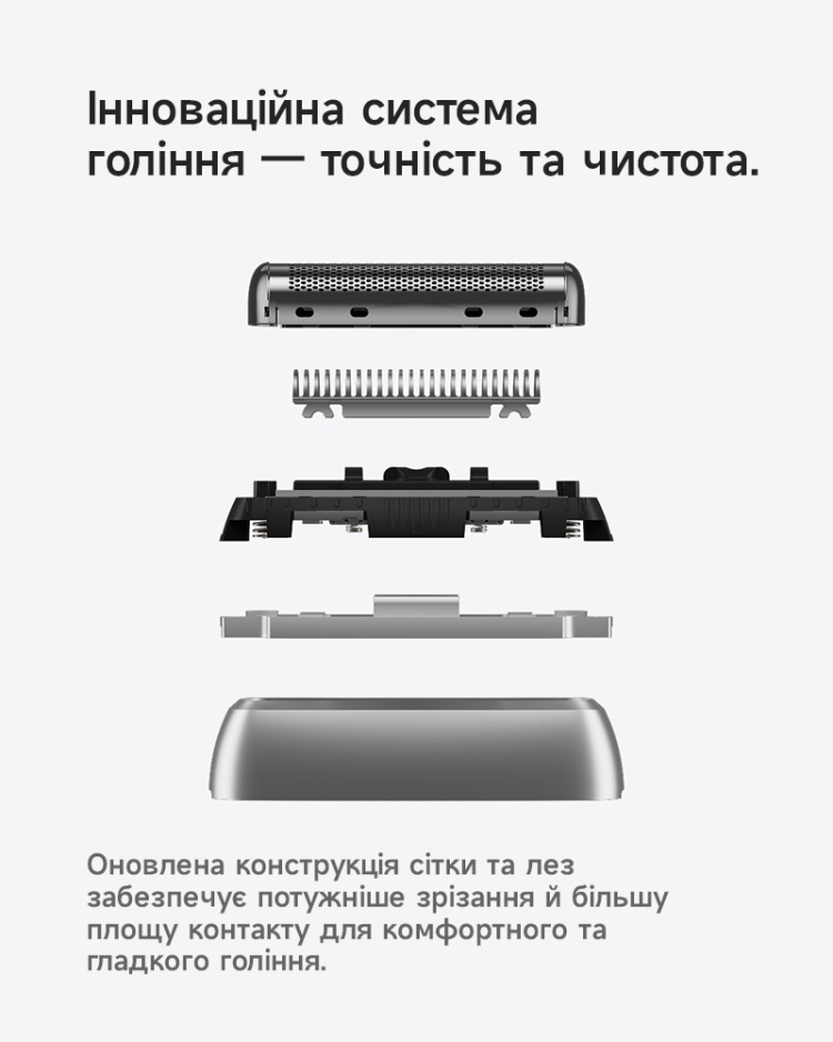 Электрическая бритва Laifen T1 Pro One Blade (Grey) (1ER51-A-XX-DG-001)