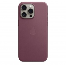 Чехол Apple FineWoven для iPhone 15 Pro Max with MagSafe (Mulberry)