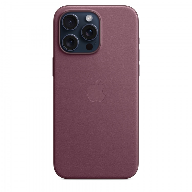 Чохол Apple FineWoven для iPhone 15 Pro Max with MagSafe (Mulberry)