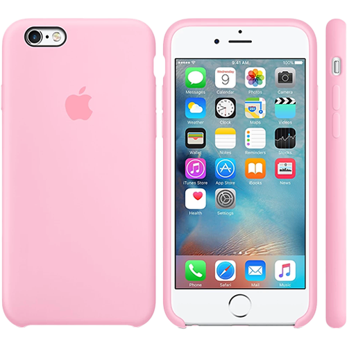 Чехол Smart Silicone Case для iPhone 6+/6S+ Original (FoxConn) (Candy)
